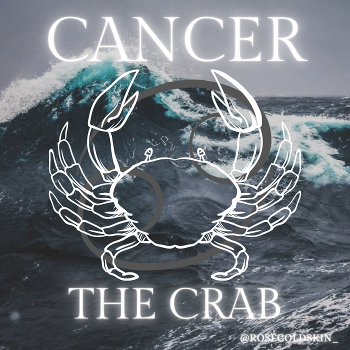 CANCER: THE CRAB ♋︎ BODY BAR/CRYSTAL SET