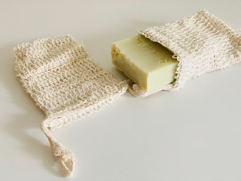 Natural Exfoliating Sisal Soap Saver